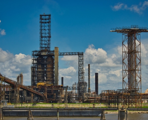 oil refinery building and equipment; Brazil - a changing energy market