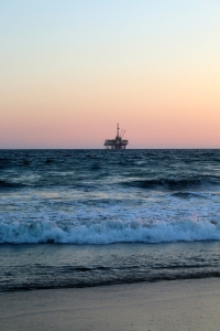 plataforma petrolera en alta mar