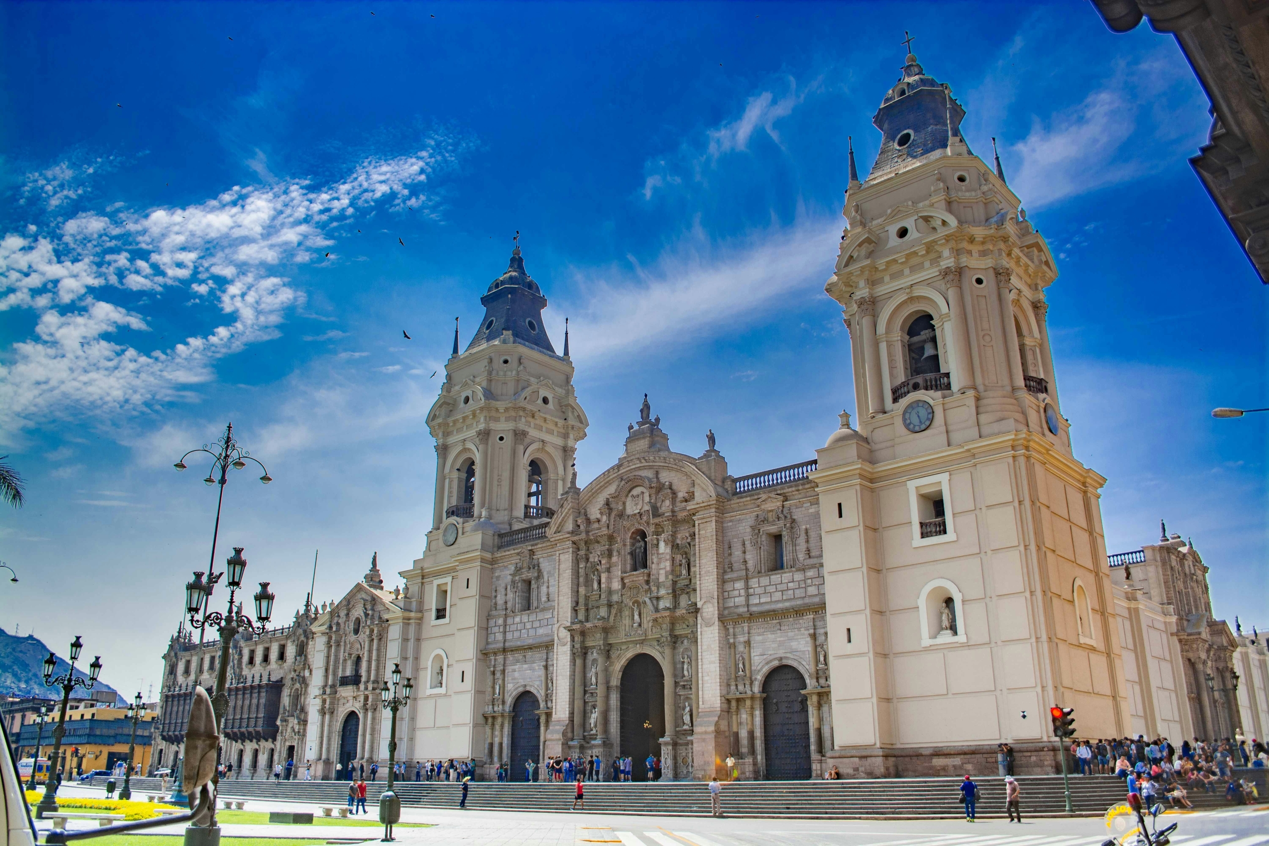 cathedral in Lima, Peru; a growing energy market