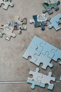 image of puzzle pieces; Soft Skills Matter: Flexibility