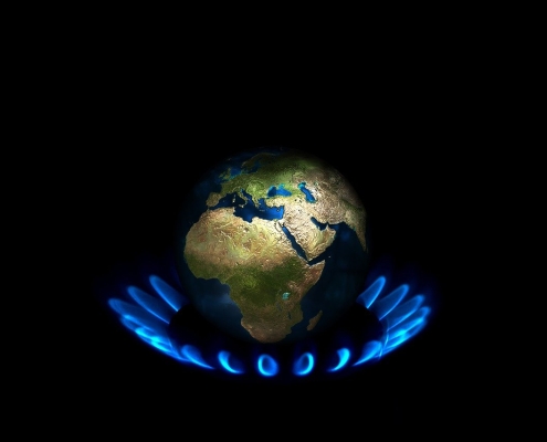 globe resting on a gas burner; Chile - an emerging energy market; year in review - 2024