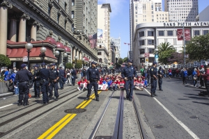 Labor Day demonstration; Labor Day - Recognizing Workers