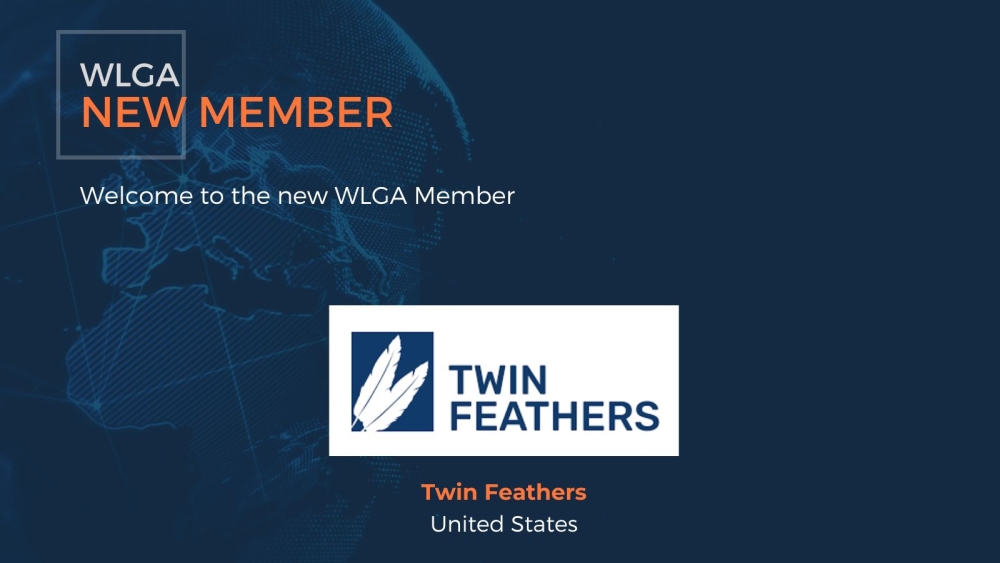 announcement that Twin Feathers is new member of WLGA